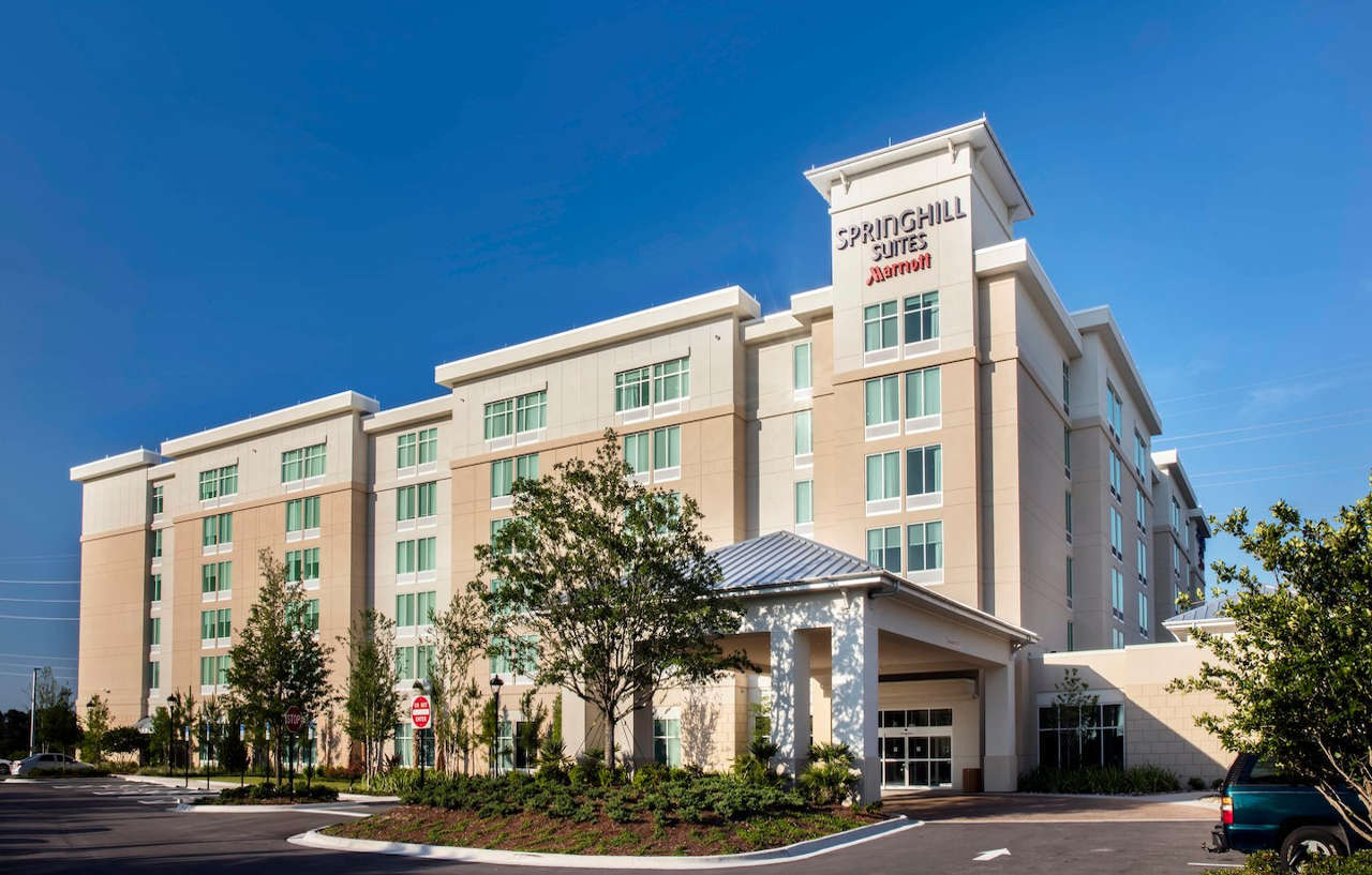 Springhill Suites By Marriott Orlando At Flamingo Crossings Town Center-Western Entrance Four Corners Exterior foto